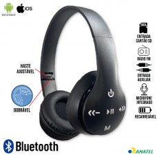 Headphone Bluetooth KTP-100 - Preto